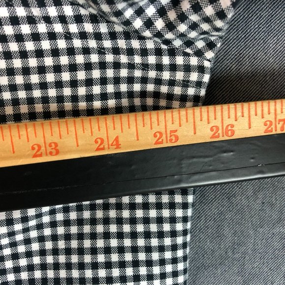 Polo Ralph Lauren Shirt XL Extra Up Long Sleeve Black Check Logo Pony - Picture 10 of 12